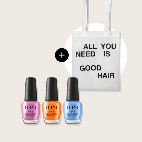 Promotion 3x Vernis régulier + 1x Boite emballage OPI gratuite