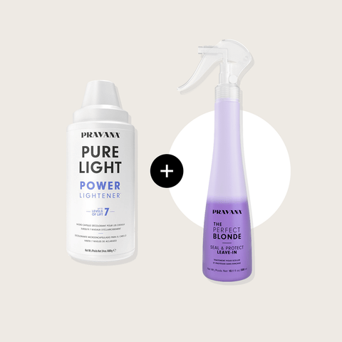 Promotion 1x PRV Pure Light Ultra 1x Free Perfect Blonde Spray