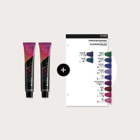 Promotion 2x Nouvelles nuances Chroma Vivids + 1x Ajout nuancier