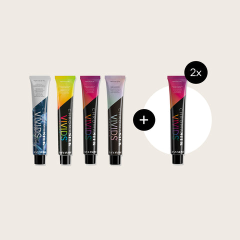 PRAVANA - Promotion 4x Tubes VIVIDS au choix + 2x Tubes VIVIDS gratuit
