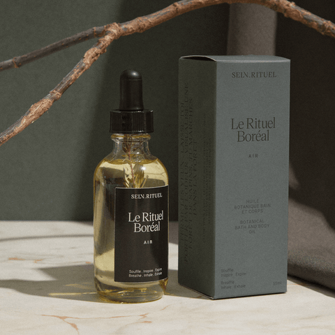 Botanical Bath and Body Oil Rituel Boréal
