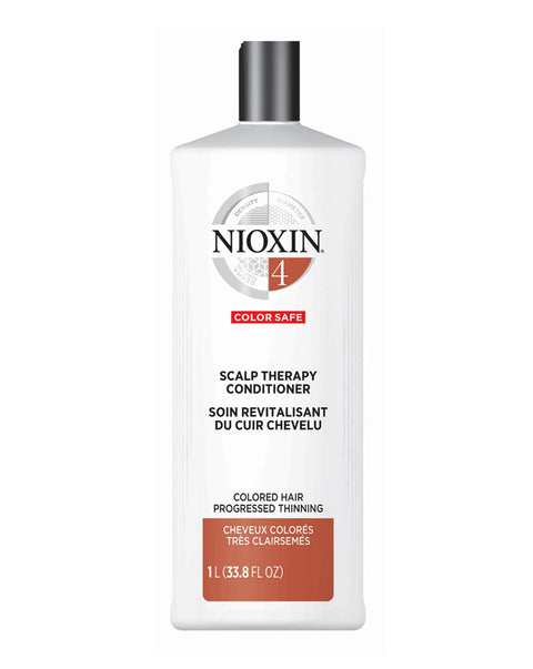 NIOXIN - Revitalisant Système 4 | Cheveux colorés clairsemés Litre