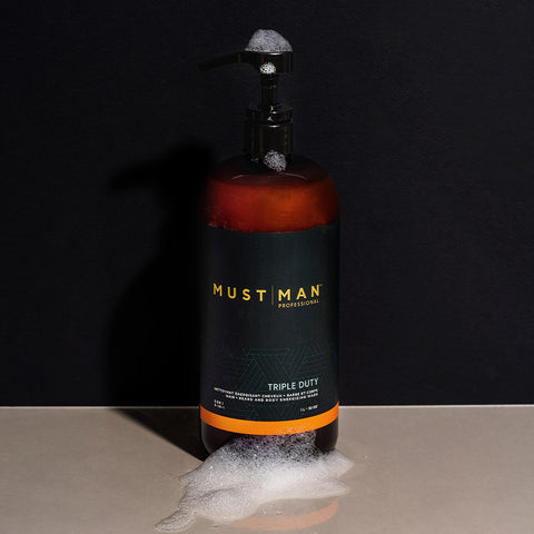 Triple Duty hair, Beard and Body Wash
