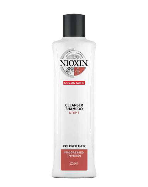NIOXIN - Shampooing Système 4 | Colorés clairsemés