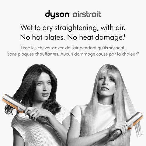 Fer Plat Airstrait Nickel/Cuivre Dyson 