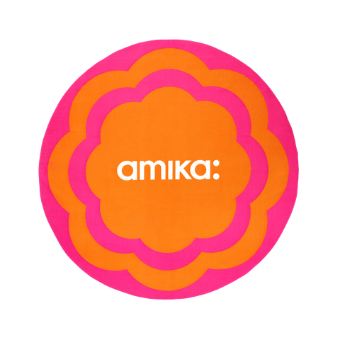 AMIKA - Serviette de plage ronde 5''